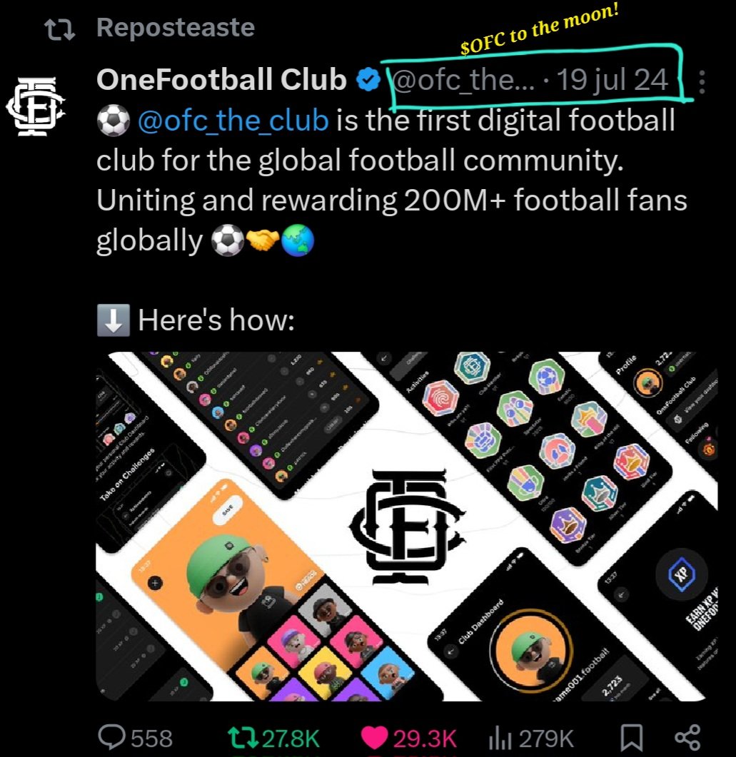 America36296768's tweet image. Ah… how could I forget the day this great journey began ✨

Since then, every step with $OFC has been worth it 🚀

@ofc_the_club @OneFootball
#TGE #TheBigMove #Web3