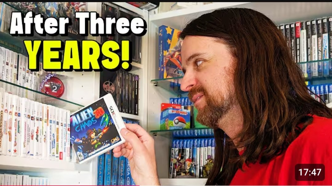 New YT video live. This 3DS game took 3 years to find...