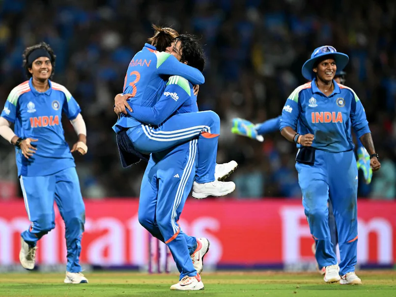 JainamVora2's tweet photo. Today's victory will go down as a pivotal moment that lays foundation for a dominance in women's cricket for Indian team and will inspire next generation of elite male and female Indian athletes💪
We'll be a force to reckon!
Congrats on the maiden🏆
#Cricket #WomensWorldCup2025 https://t.co/J5pxqgDlKg