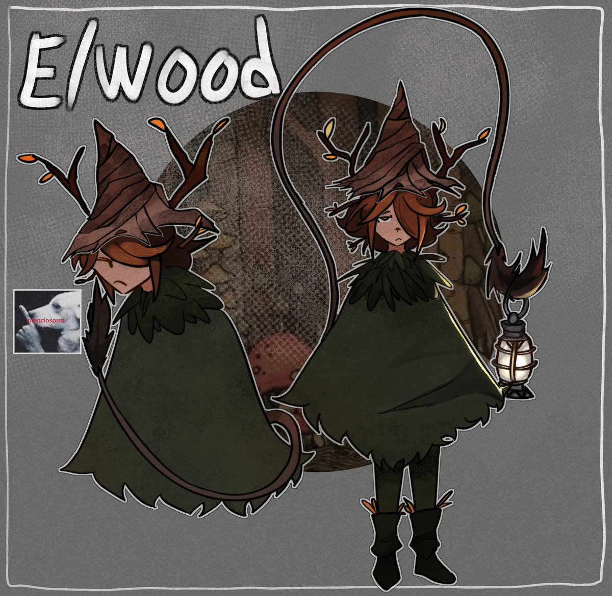 Hace tiempo que quería hacer un personaje con esta estética 

El chamaquito es hijo de un hada,y está muy apegado al bosque y los árboles 

¿Les gusta el diseño? Ayyy es la clase de personajes que me gusta manejar