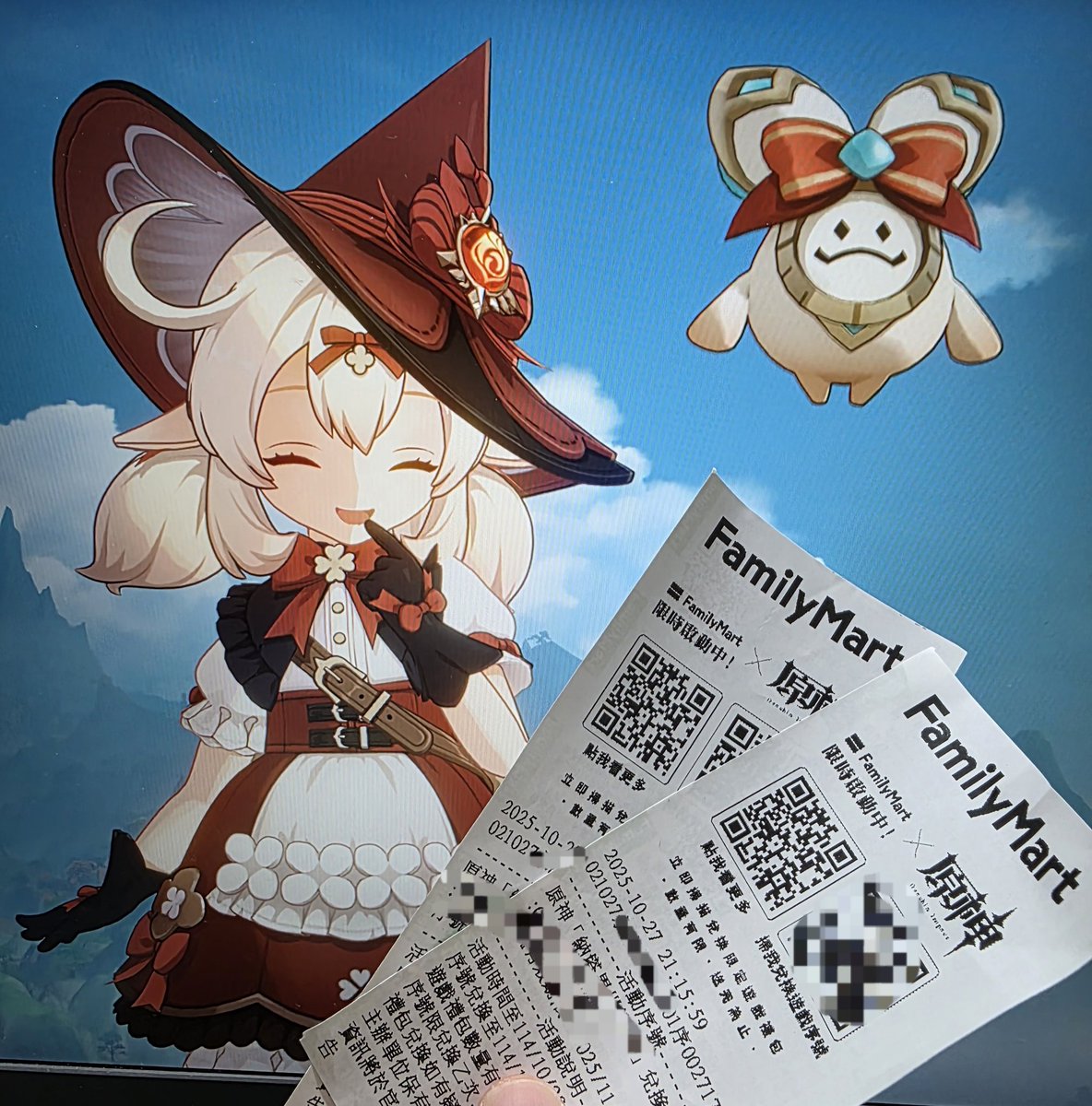 lynlynnnnn_'s tweet image. 🎉GIVEAWAY pt 2 

Aranara Pet Codes (2x)

Rules:
1. No need to follow
2. No GA Hunter
3. Like + RT
(Optional)
Share your genshin merch if you have them!
Or in game pics (Sucrose or Albedo or Klee or anyone)
(REPOST OF FANARTS = AUTO BLOCK)

❗️Ends in Nov 5