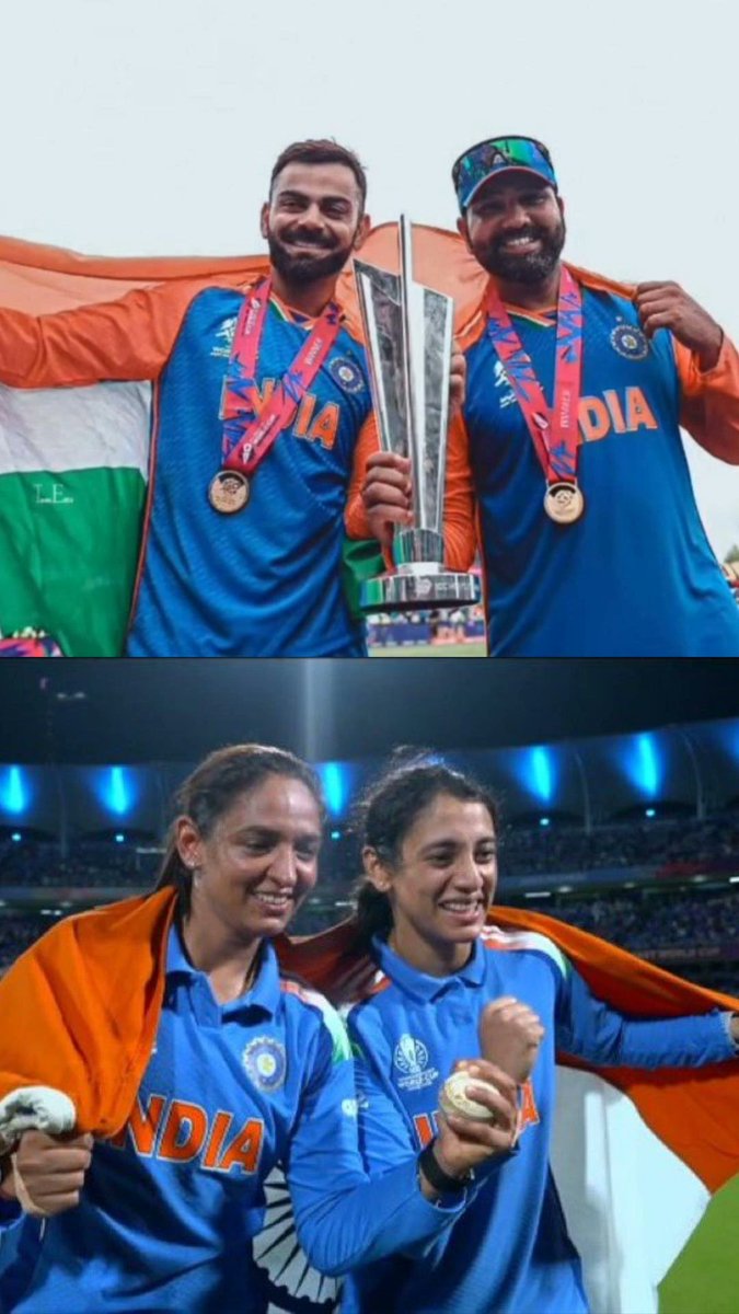 Captain and Jersey No.18 - The World Champion🇮🇳🥺
#ICCWomensWorldCup2025