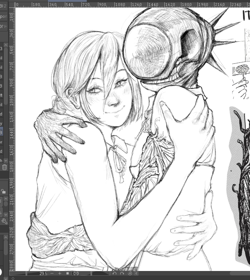 lalinmun's tweet photo. sketch #reze #chainsawman 💣 https://t.co/GBAuCV7oct