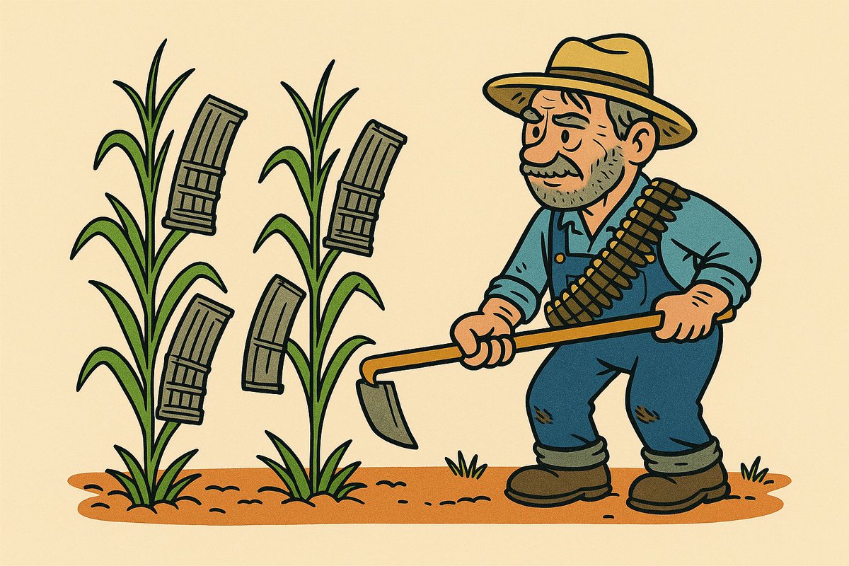 HaaDiiDaa's tweet image. Saw someone mention "clip farmers" in a post earlier.. and this image jumped into my mind almost immediately 😂😂😂

Yes Yes, I know it's called a magazine.

#clipfarmers #gaming #twitchclips