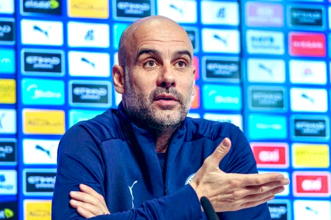 Ar_senalXtra_'s tweet photo. 🚨🗣️ Pep Guardiola on Arsenal: “Hopefully Arsenal can concede one goal one day, right? Because their defence is on another level, conceding just 3 goals in 15 games is crazy.” https://t.co/1x40Cvsejw