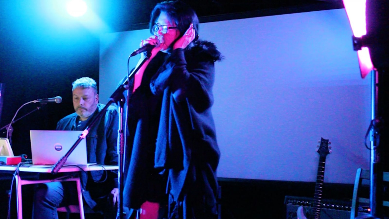 Top lo-fi, ambient electronica at The Storeroom, Letchworth last night, courtesy of Whilom with guest vocals by Lury. Standout tracks: Mari Lwyd, You and I Are Earth, The Missing Room. whilom.bandcamp.com luryamagawa.bandcamp.com