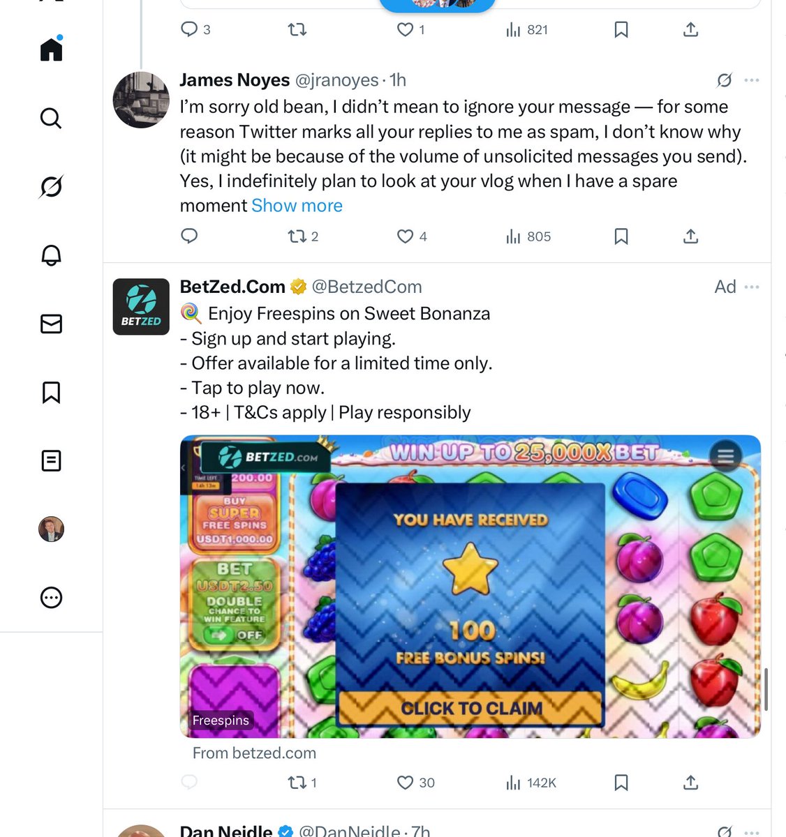 GuyHardingBC's tweet image. You just can’t script this. Black market advert below a @jranoyes reply concerning the threat of the black market 

@chrisgambler247 @mattzarb @steve_hawkes @VaughanLewis1 @gamblinglamb