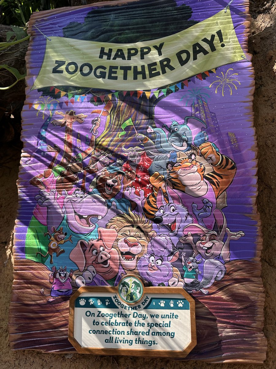 Rob_Volpe's tweet image. Zootopia: Better Zoogether Preview!

We are always down for something new in the parks. It&apos;s a cute video. I&apos;ll be posting some of the cool little details so make sure you turn on notifications for my posts.

#betterzoogether #zootopia #disneysanimalkingdom #castpreview