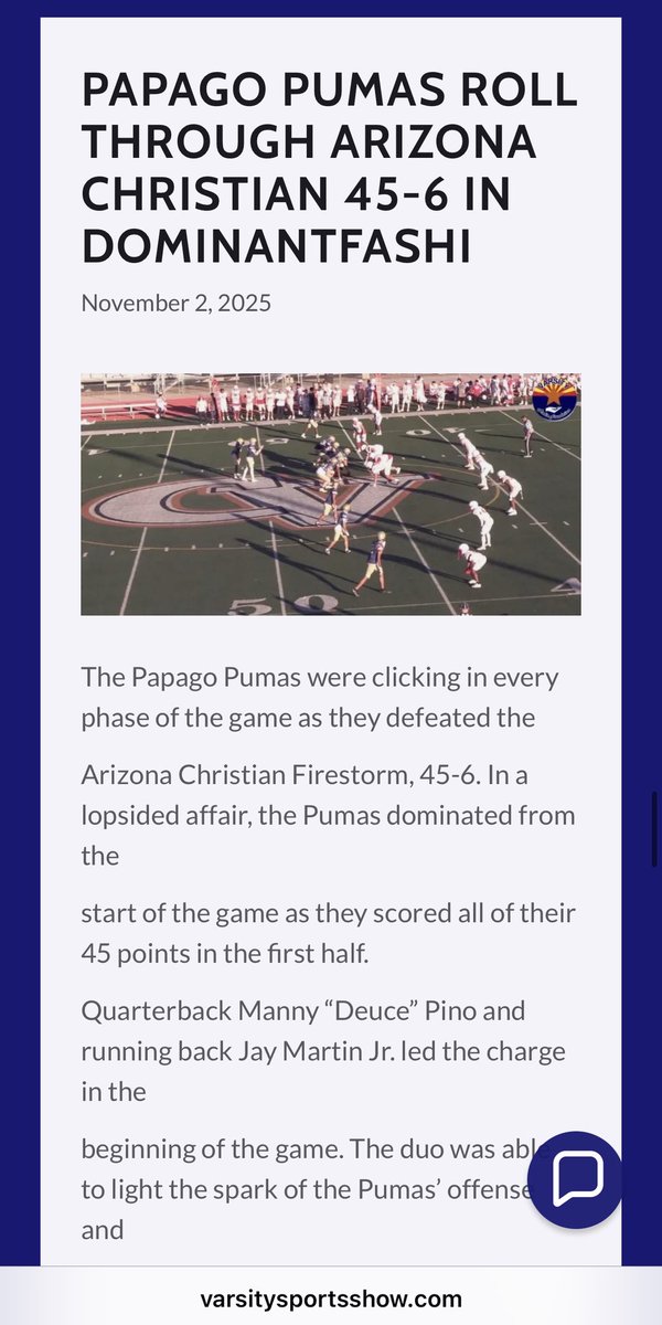 Read HERE on how the Pumas won last night's game 🤯:
varsitysportsshow.com/f/papago-pumas…