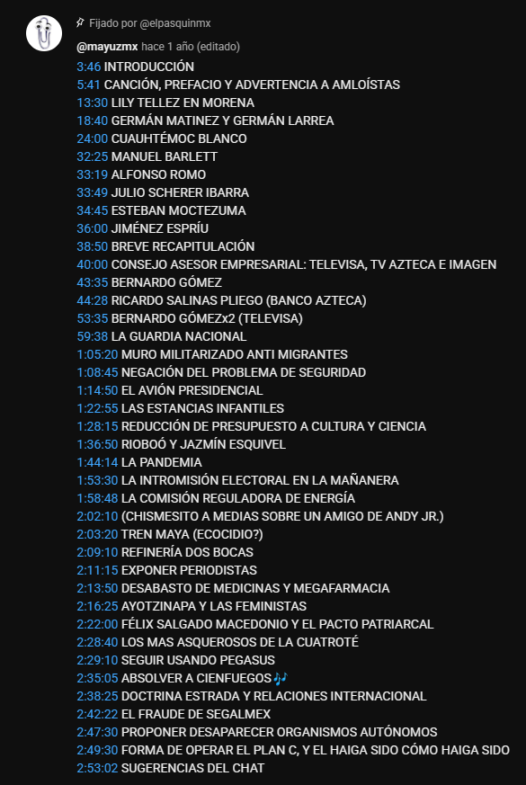 Por si no lo sabías

Ya se encuentra disponible el Pasquín Tapado 
"Cosas que no le perdonarías al PRIAN, pero a Morena y AMLO sí"

youtube.com/live/F75mp1S-q…