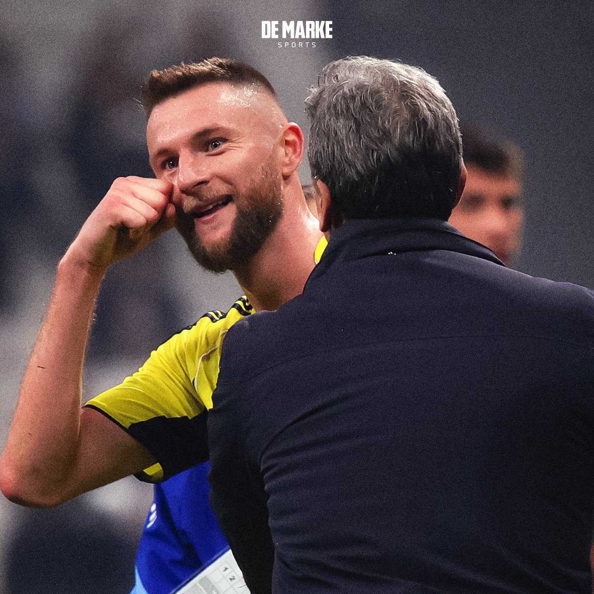 Maç sonunda Milan Skriniar