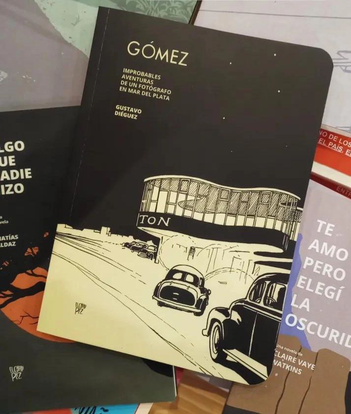 Ya está disponible en Mar del Plata la reedición ampliada de Gómez!! Pueden conseguirla en libreria El Gran Pez, editores de lujo. Y llega en noviembre a todo el país!  Aquí en Buenos Aires esperándolo. <a href="/elgranpezlibros/">El Gran Pez</a>