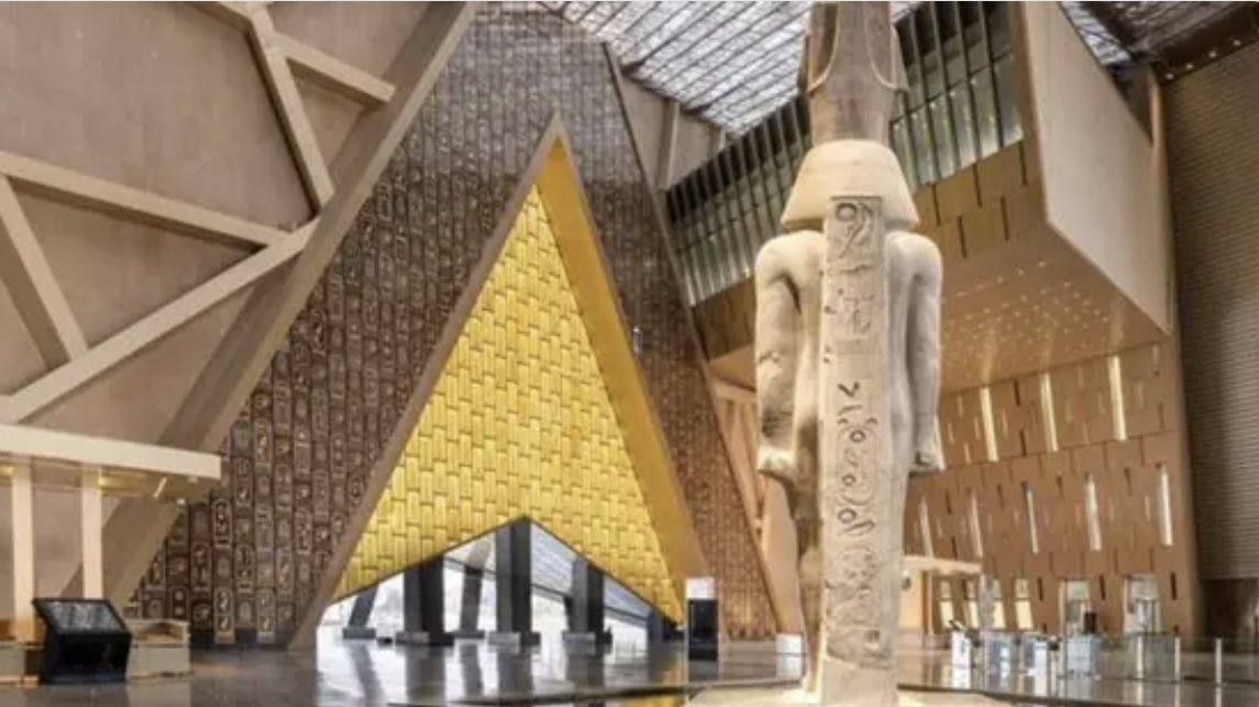 مبرووووووك لمصر بلدي ام الدنيا افتتاح المتحف المصري الكبير وهذا سيضع مصر في قلب خريطة السياحة العالمية عظيمة يابلادي  مصرية وافتخر 🇪🇬🇪🇬🇪🇬🇪🇬🇪🇬#المتحف_المصري_الكبير