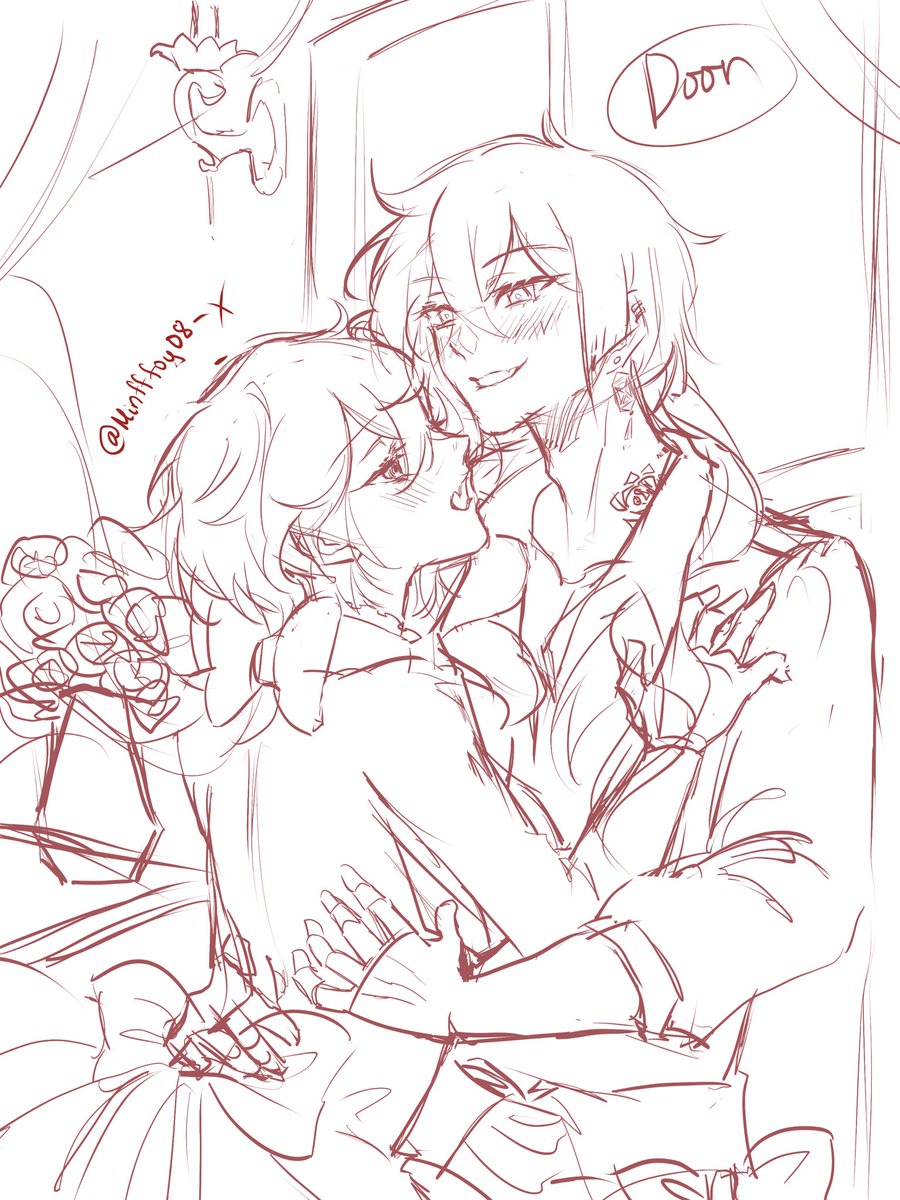 Sketching for <a href="/ElfFromSpaceJ/">ElfFromSpace</a> comm !
#vanijeanne #VanitasNoCarte