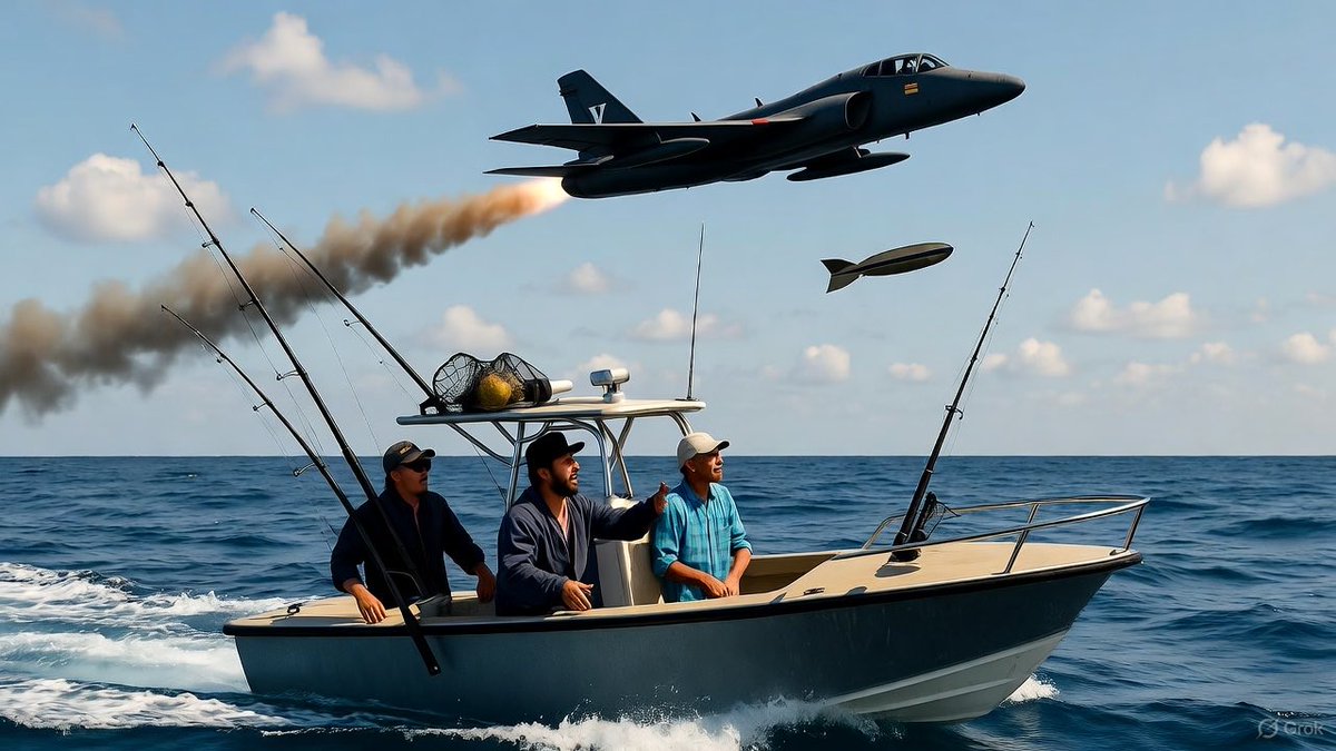 dansullivandc's tweet image. The President, through the Secretary of War, has murdered 64 suspected drug smugglers in the open sea.

For each killing, the War Secretary has posted videos showing the commission of the crime: footage of unarmed men killed by missile strike with no warning, no evidence, and no…