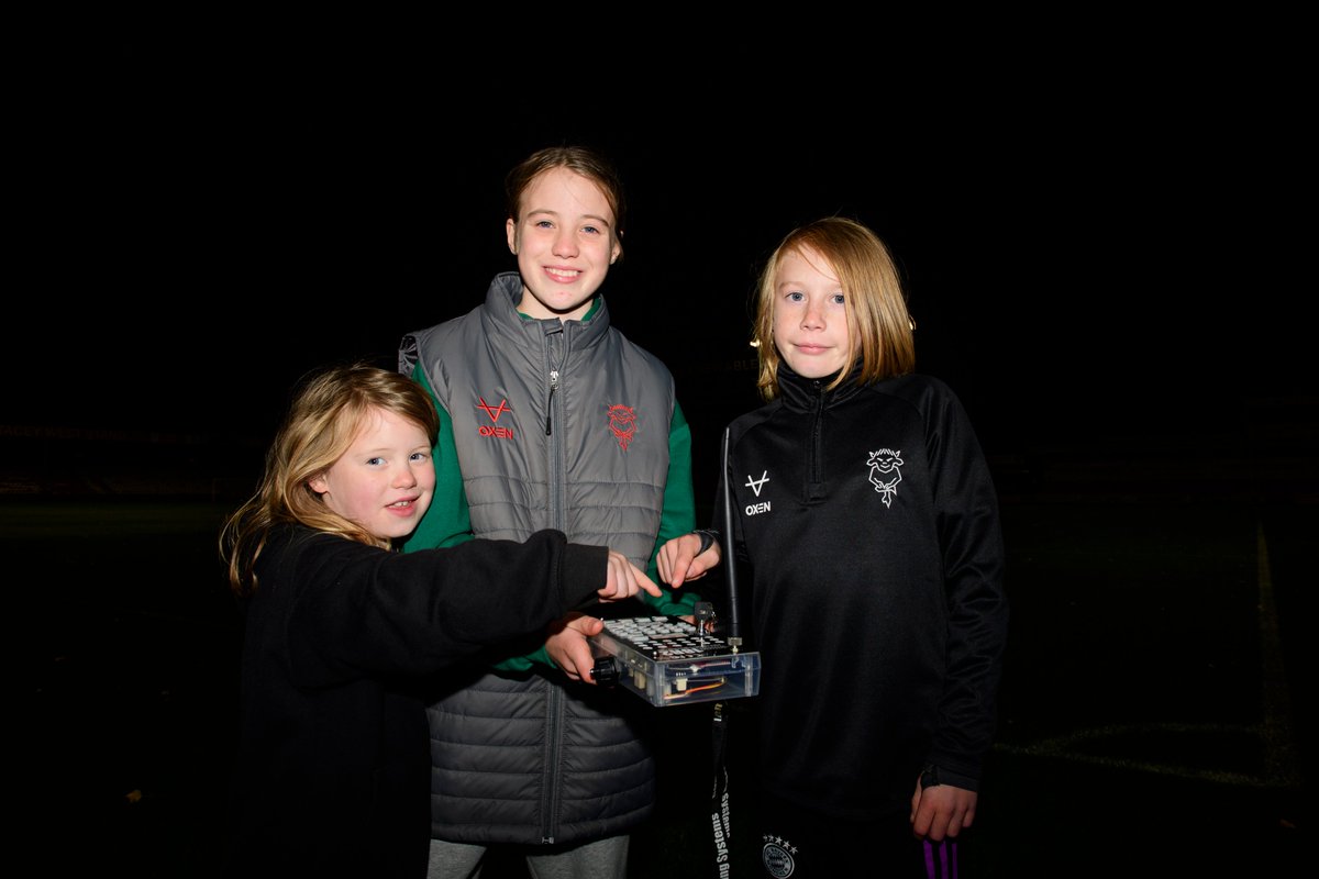 👏 Thank you to Flo, Violet and Albert who pushed the button to start the spectacular fireworks display at the LNER Stadium!
