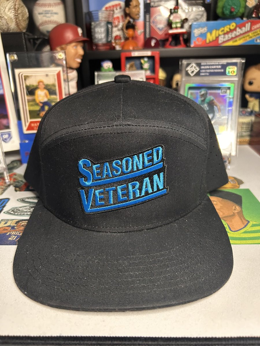 SnapBack Hat - Seasoned Veteran - One Size Fits All ($15 SHIPPED)
<a href="/enjoythehobby/">Alex 🏀⚡️</a>
<a href="/sports_sell/">@SPORTS_SΞLL</a>
<a href="/CardboardEchoes/">CardboardEchoes</a>
<a href="/CardboardPC/">Cardboard PC</a>
<a href="/TheHobby247/">The Hobby 24/7</a>
<a href="/SportsCardDeals/">SportsCardDeals</a> 
@ILOVECOLLECTIN1
<a href="/HobbyRetweet_/">Hobby Retweet</a>
<a href="/CrdboyC/">crdboy</a>
<a href="/TheHotZone2/">Hot Zone Sports Cards</a> 
<a href="/CodiDaReposter/">CodiDaReposter</a>