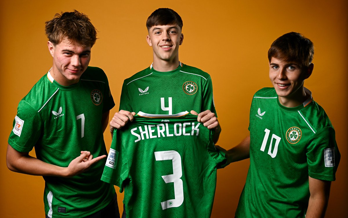 IrelandFootball's tweet image. World Cup Ready 📸☘️

🇵🇦 Panama vs Ireland 🇮🇪
📅 Wed, Nov 5
🏆 FIFA U17 World Cup
📍Doha, Qatar
⌚️ KO 12.45pm (Irish time)
📺 Live on RTÉ2 

#COYBIG | #U17WC