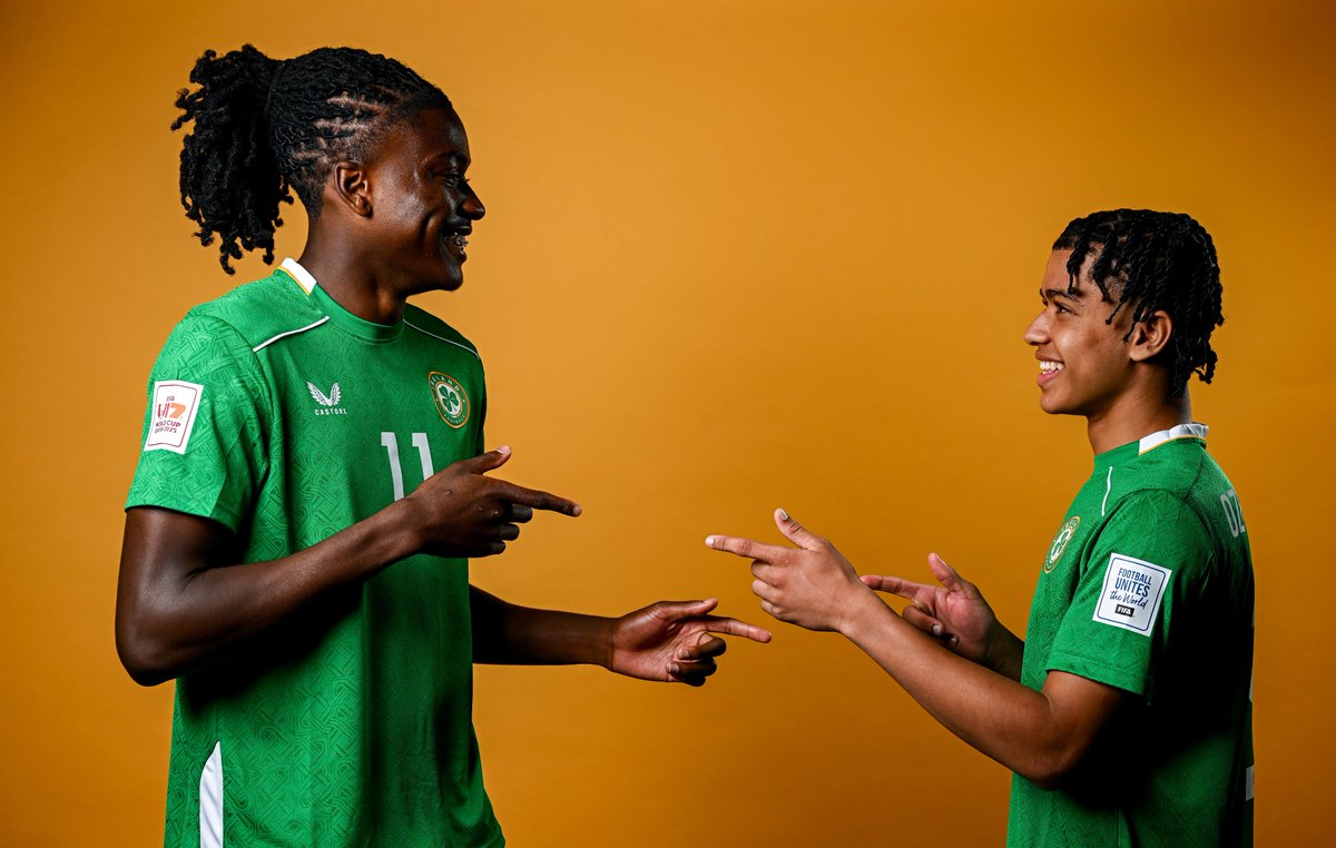 IrelandFootball's tweet image. World Cup Ready 📸☘️

🇵🇦 Panama vs Ireland 🇮🇪
📅 Wed, Nov 5
🏆 FIFA U17 World Cup
📍Doha, Qatar
⌚️ KO 12.45pm (Irish time)
📺 Live on RTÉ2 

#COYBIG | #U17WC