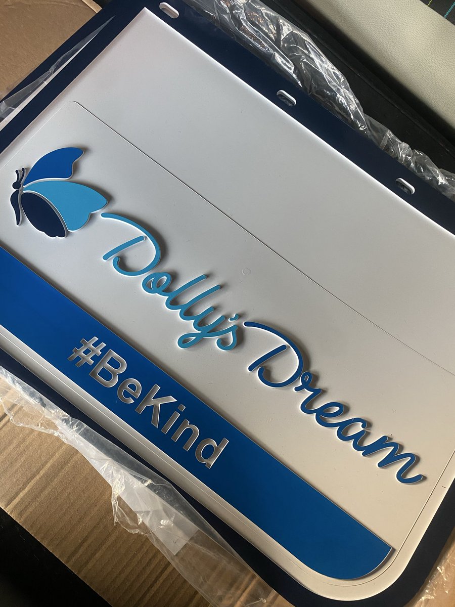 ukskippy72's tweet image. New flaps for the truck @dollysdream_aus #bekind #doitfordolly 💙🦋