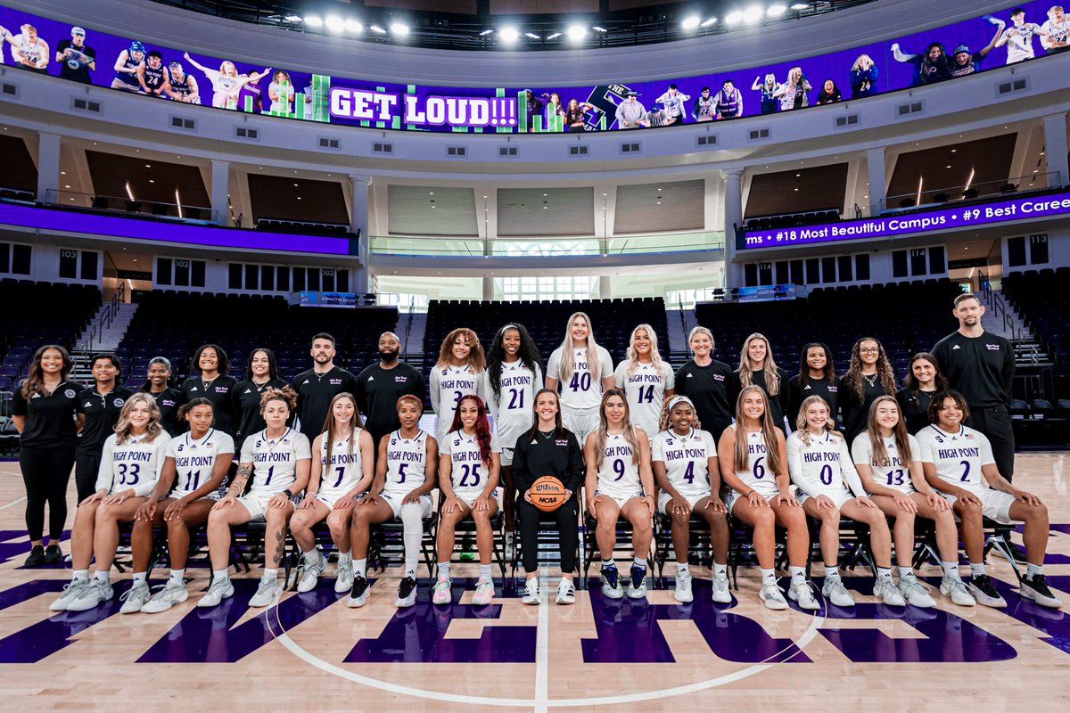 HPUWBB's tweet photo. Your 2025-26 Panthers 🏀 🐾

#H3U x #GoHPU https://t.co/BO04kyJaHa