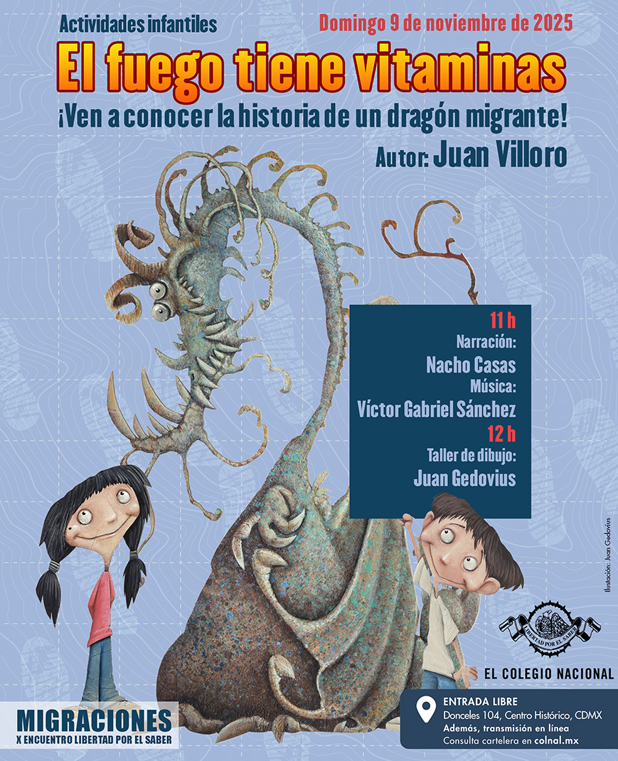 Culminará el #EncuentroMIGRACIONES el #domingo con #actividadesinfantiles para acercarse al fenómeno de la migración desde la creatividad, el arte y la sensibilidad.  

📅 Domingo 9 de noviembre  #entradalibre
       11 h ·  Narración con  <a href="/nachocasas7/">Ignacio Casas</a> del cuento "El fuego tiene