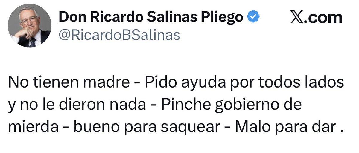 <a href="/Javier_Alatorre/">Javier Alatorre</a> Miren como ahora si les interesa la desgracia y muerte de mexicanos, ¿ya se les olvidó que se hicieron pendejos con quienes mediante un operativo introdujeron armas ilegalmente? que incluso participaron de los montajes del secretario de seguridad de <a href="/FelipeCalderon/">Felipe Calderón 🇲🇽🇺🇦</a> ? Hoy lo único