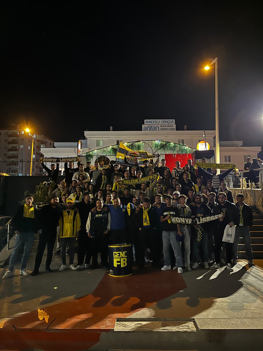 KADERİNDEN KAÇAMAZSIN! 

besiktaş-FENERBAHÇEMİZ maçını hep birlikte izledik. 

#KonyaGFB