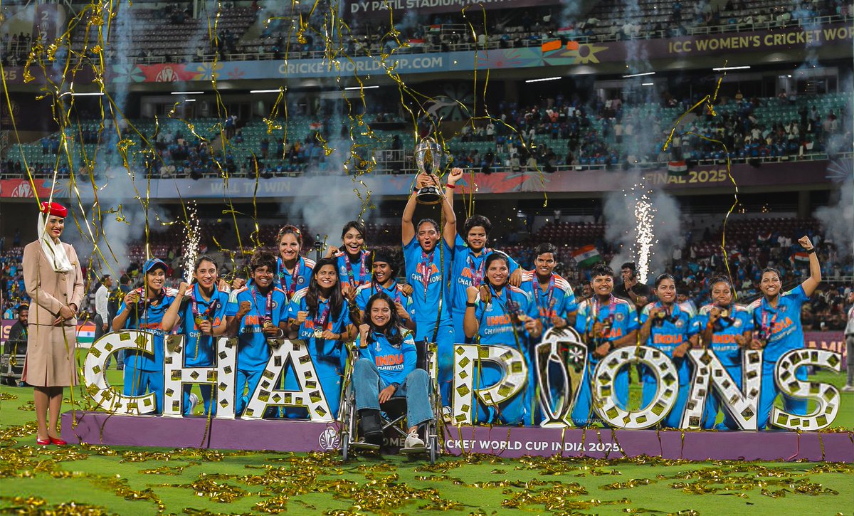 HardCricketpix's tweet image. CHAMPIONS 🏆