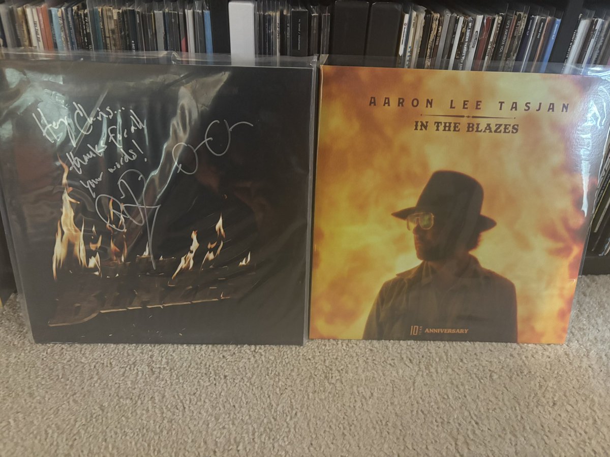Sometimes you have to own two copies of the same album.

#AaronLeeTasjan #InTheBlazes #10yrsApart