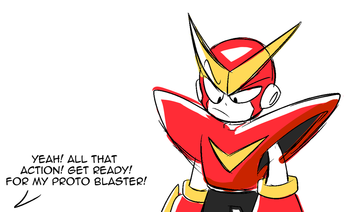 Zacmike2com's tweet image. protoman L #meme #comic  #megamanfanart