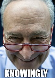 Not just Chuck

All the Globalist politicians 
All the Globalist Media 
All the Globalist Judges
All the Globalist CIA and FBI

They are all in on it

War