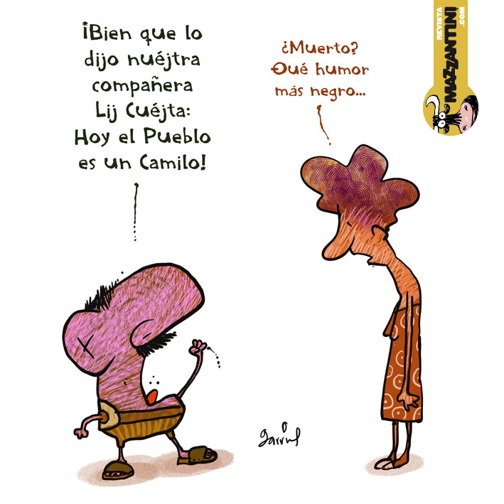 “Un Camilo”, por Garrincha. Lis Cuesta, la primera no dama de Segundón no para con sus chealdades: “El Estado cohesiona todo un país y sus recursos en función del Oriente. Hoy #Cuba se inspira en el Camilo”, eso junto a una foto de Camilo ¡Todo el pueblo cubano es hoy un Camilo”.