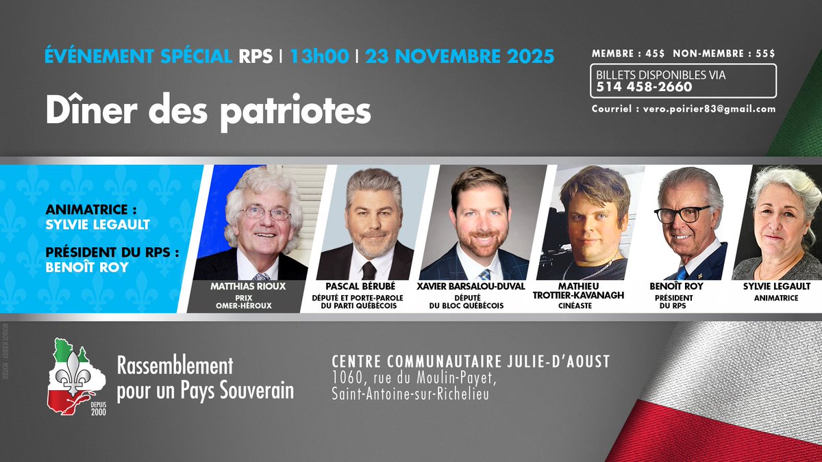 Rassemblement pour un Pays Souverain tweet media