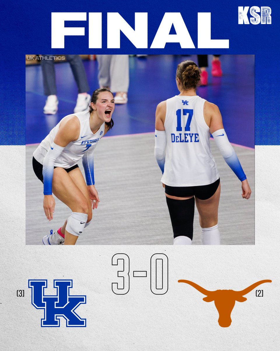KENTUCKY VOLLEYBALL with the huge win!!!