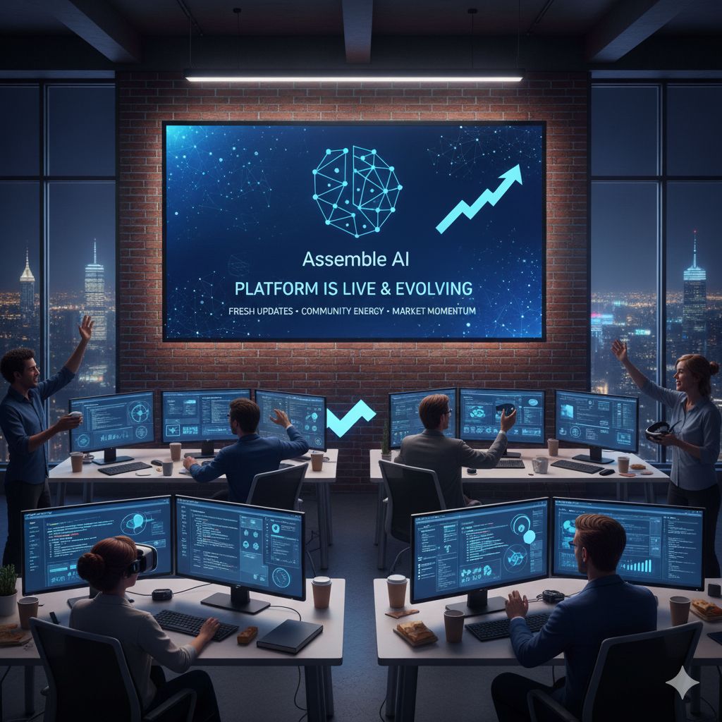 AirdropSignalsX's tweet image. Big things happening at Assemble Ai. The platform is live and keeps evolving with fresh updates rolling out. Community energy is rising, and the project’s momentum shows in the market. Feels like the start of a strong new phase.
Still Live @Galxe x @Assemble_io Campaign