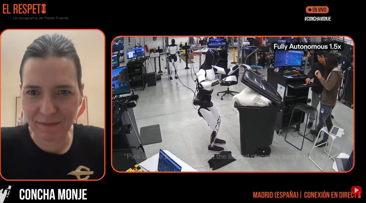 .<a href="/mecanohumano/">Concha Monje</a> Su impacto científico es sobresaliente: ha participado en docenas de proyectos europeos, nacionales y contratos con empresas, publicando más de 120 artículos que acumulan más de 5,190 citas.

🔴En directo: youtube.com/live/EBJmyN4px…