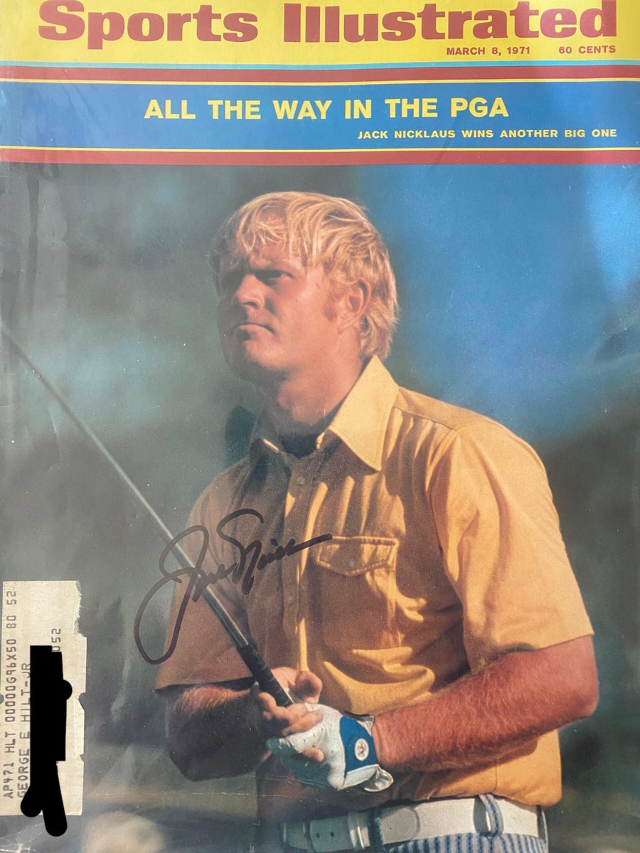 プロゴルファー ジャック 二クラウス 直筆サイン FOGOLF on X