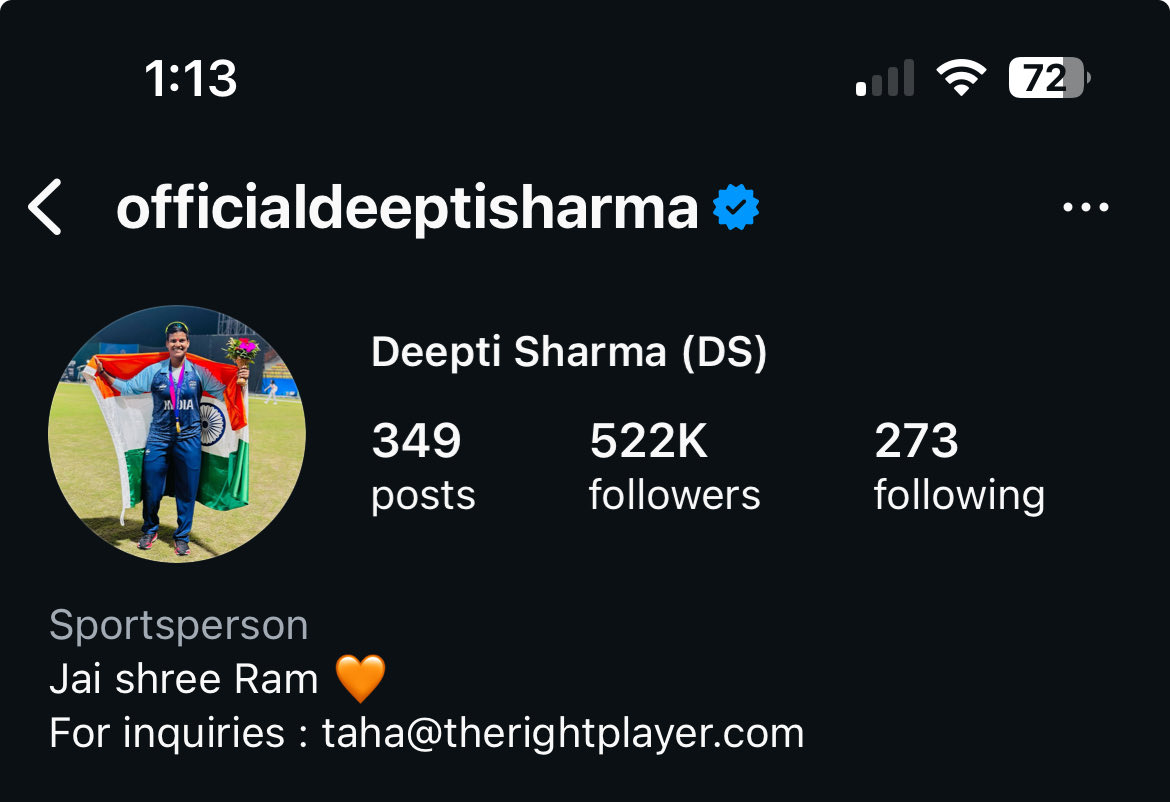 cricketwoman's tweet image. Just because you’re bringing your cheap agenda of caste discrimination in the cricket!