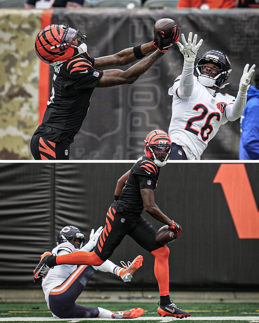 TEE. HIGGINS. 🔥

WENT UP AND GOT IT FOR THE TD! 😮‍💨