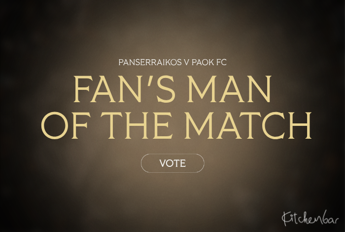 PAOK_FC's tweet photo. #FansMVP Ψηφίστε τον Fans' Man of the Match της αναμέτρησης με τον Πανσερραϊκό στο link παρακάτω.👇 #SERPAOK #StoiximanSuperLeague #slgr #OurWay #Kitchenbar
🔗 https://t.co/KlqQRBB9Fu https://t.co/btJKDhv0hb