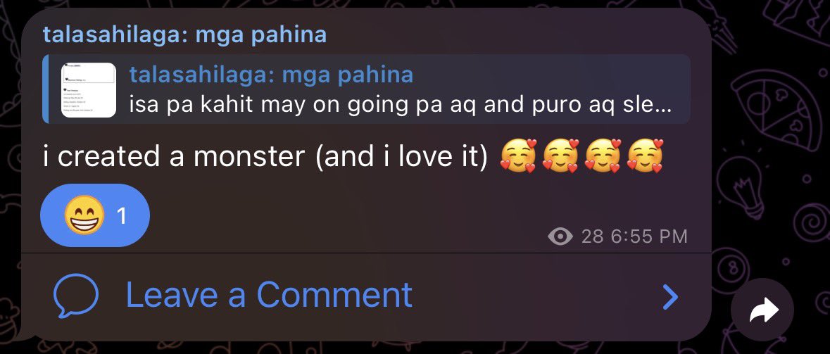 talasahilaga's tweet photo. everybody say "thank you, user aerinyz!" <3 she introduced the fest to me and she encouraged me to join. my enabler fr 🙂‍↕️ https://t.co/03U3Pud8oa