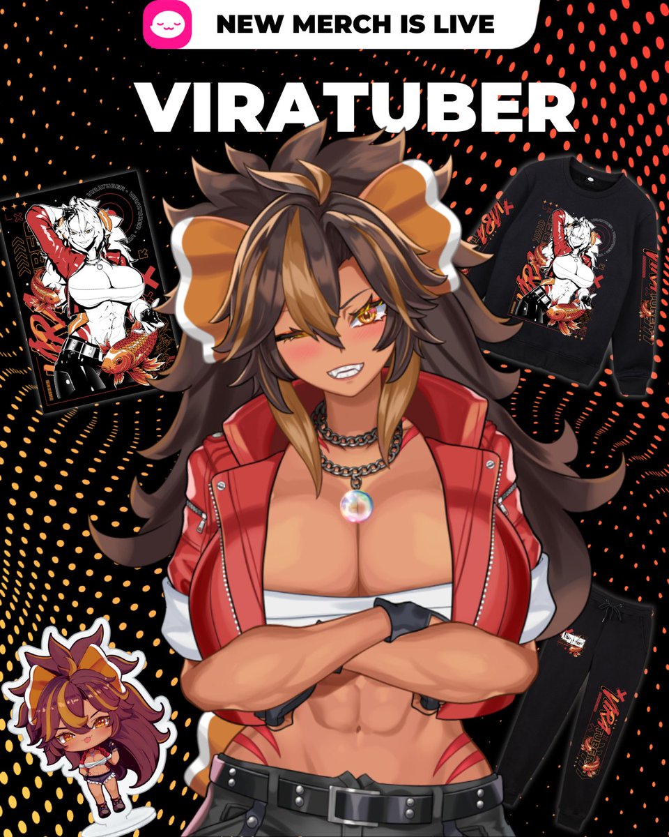 Thank you so much everyone for support that has had us reach this far and to many more months ,no,years of streaming to come on this platform! We officially have a full merch line with sweaters ,sweatpants and standees working with <a href="/shopuwumarket/">UwU Market</a>  and it looks rad as hell (and