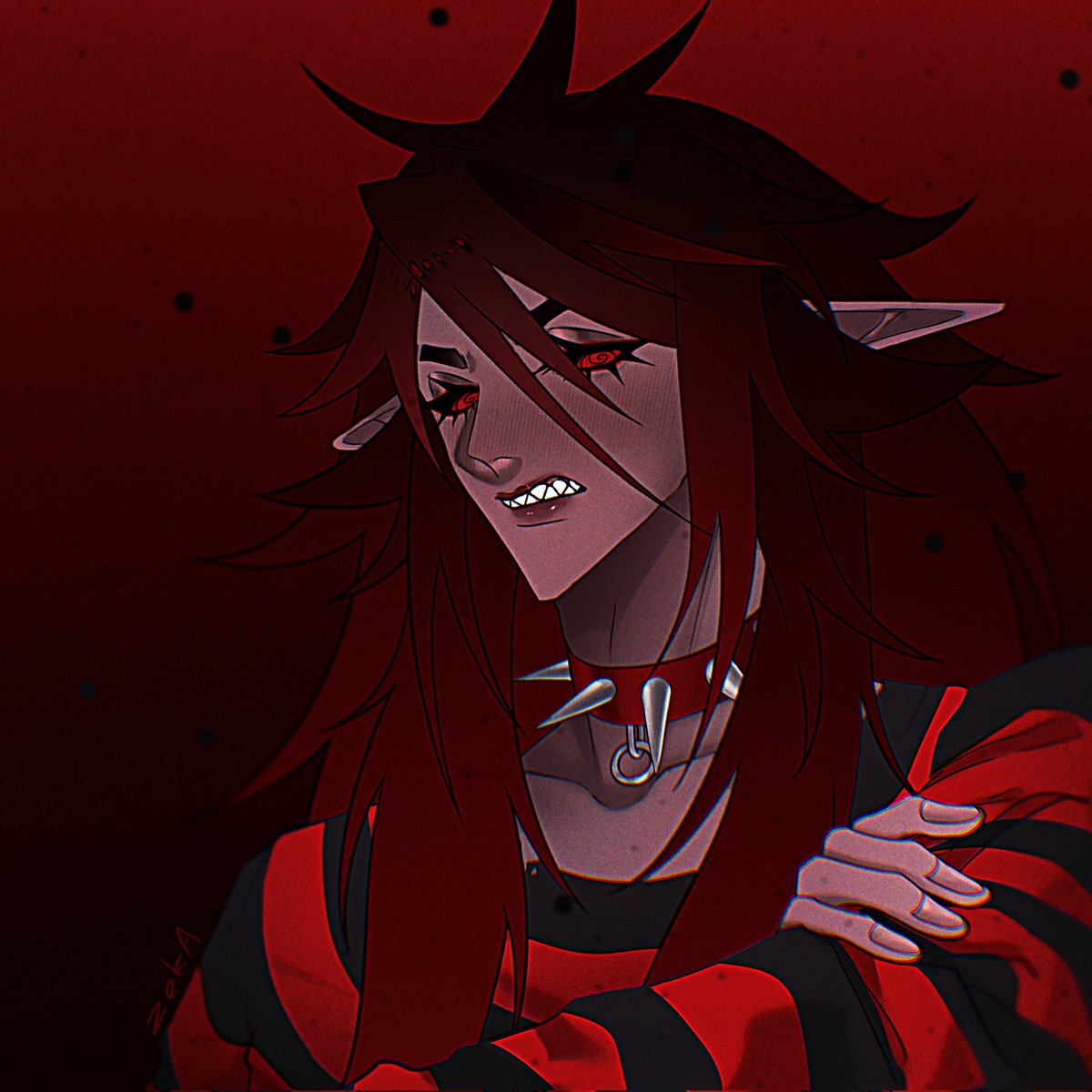 ZekA13250958's tweet image. Finally drew him..
Looking for #artmoots !🌹
.
.
.
#oc #ocart #illustration