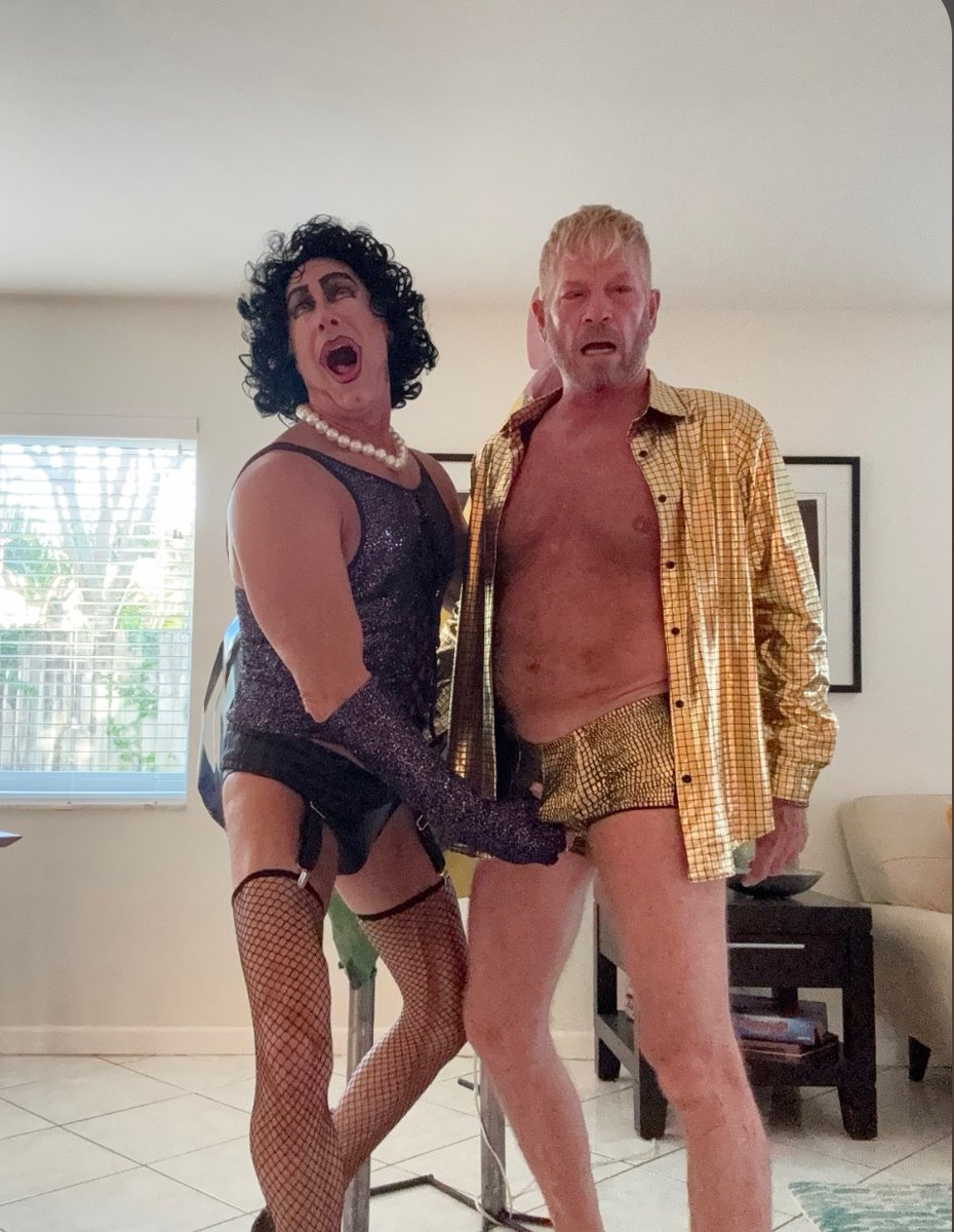 Sultry Sunday! We spent our first Halloween weekend in Wicked Manor! But when we weren't Frankenfurter and Rocky we were soaking up the sun! I created the perfect monster <a href="/HairyblondeTN/">Blonde Daddy DC Oct 22-25;FLL OCT30-NOV 2</a> !!