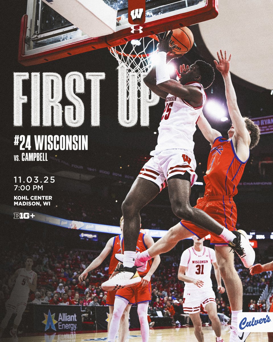 It all starts tomorrow  

📝 go.wisc.edu/mbb110325 
🎟️ go.wisc.edu/MBBTix110325