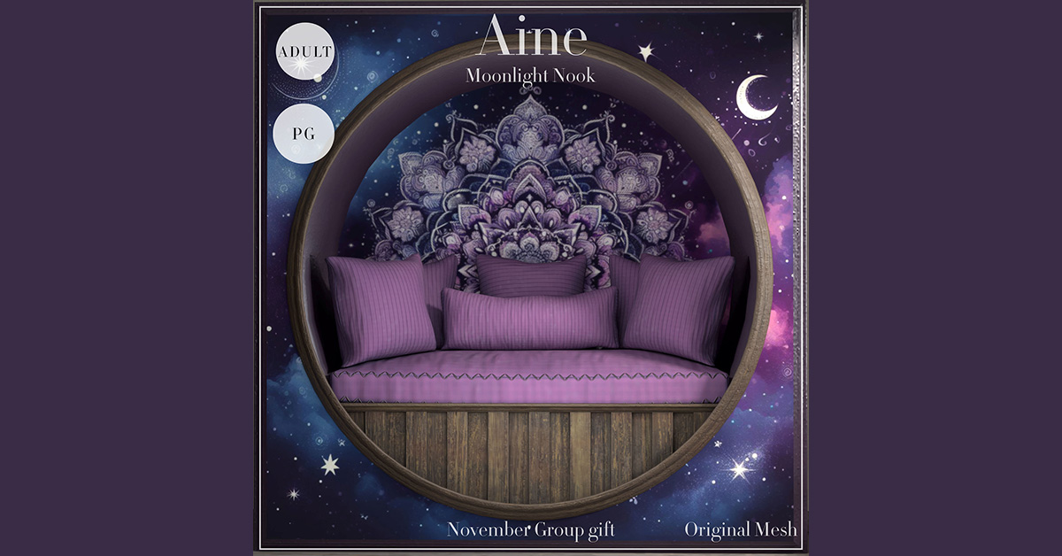 Moonlight Nook Group Gift at Aine seraphimsl.com/2025/11/02/moo…
#seraphim #seraphimsl #secondlife #virtualreality #SL