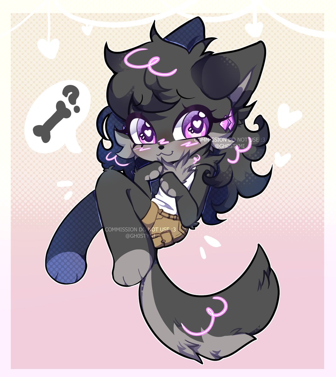 give the wolfy a bone 😡 (I'm feeling better thank u so much everyone !!)