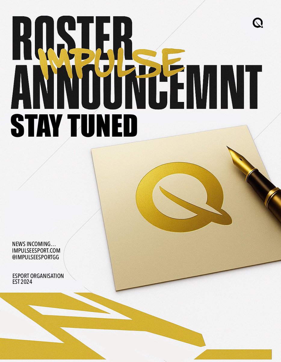 👀 Big news are incoming 
Stay tuned…

Follow us for more!

#pushyourlimits
#impulseesport