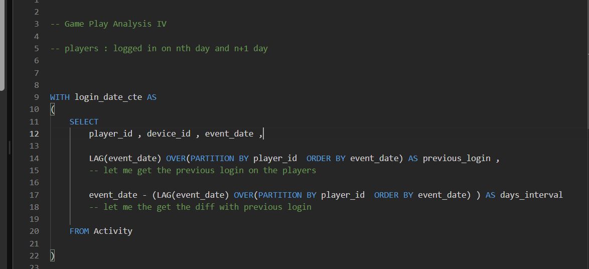 Immu3009's tweet image. Sup X, Where am I getting this wrong...??
stuck on this LeetCode SQL Problem !!

Link: leetcode.com/problems/game-…

#LeetCode #SQL #sqlknowledge #sqlbeginner
